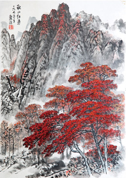 林海朝晖——王庆淮山水画作品展
