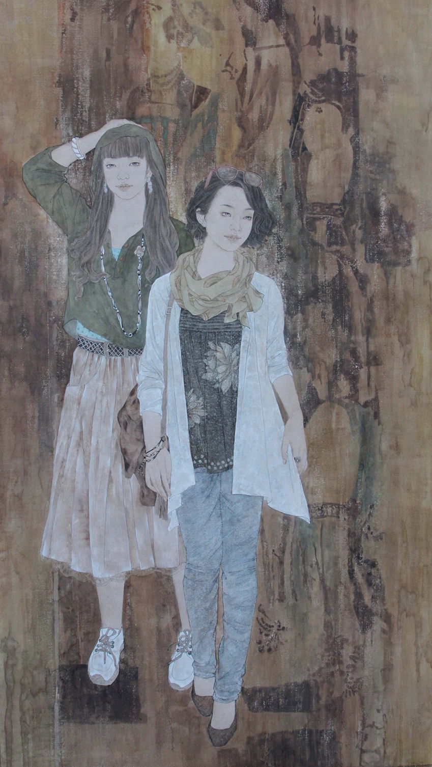 优秀奖2015年9月作品《丽人行》获第九届中国西部大地情中国